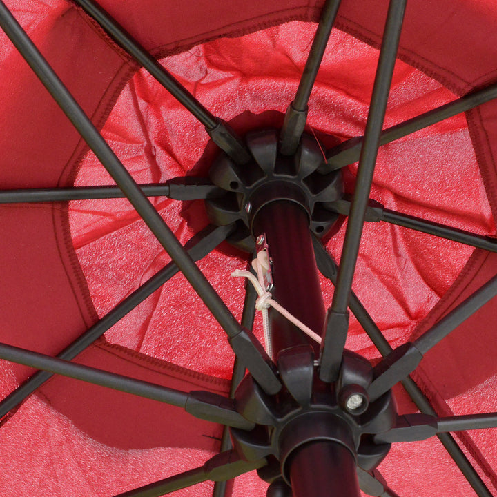 Umbrella Parasol 2.6m -Red