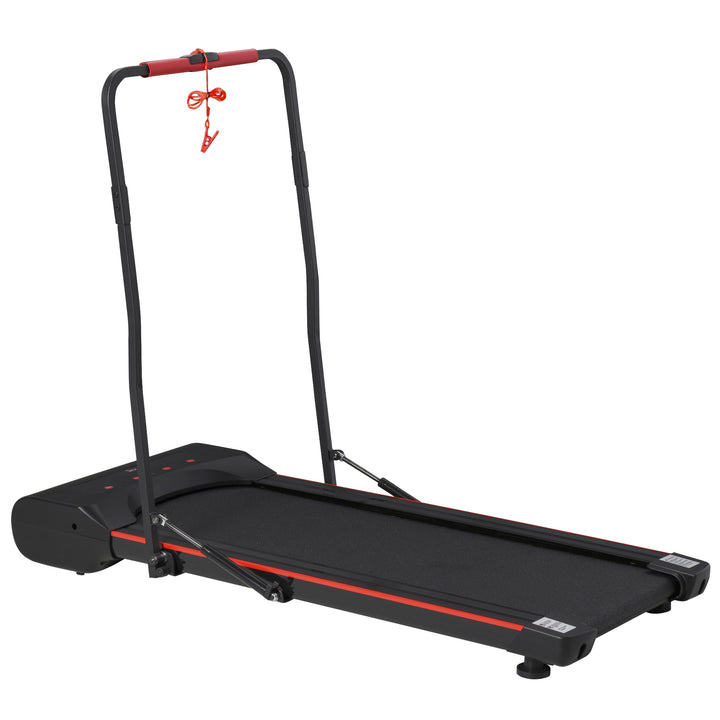 Foldable Walking Machine Treadmill 1-6km/h with LED Display & Remote Control Exercise Fitness for Home Office