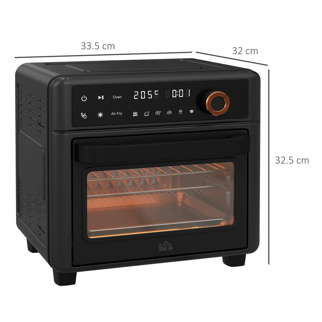 Air Fryer Oven, Multifunction Countertop Convection w/ Adjustable Temp and Time