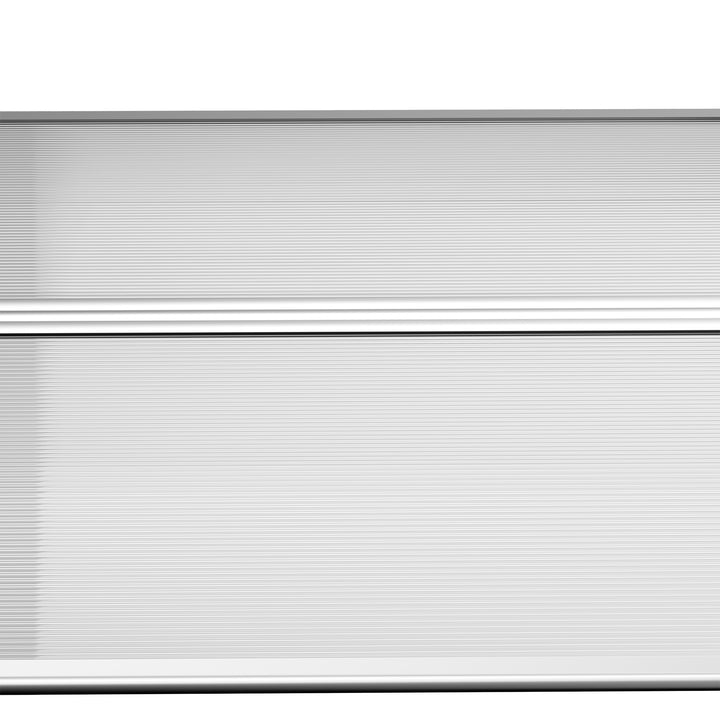 Front Door Canopy, Outdoor Awning, 300 x 96cm Rain Shelter for Window, Porch and Front/Back Door, Clear