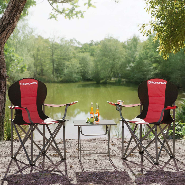 Folding Camping Chair with Cup Holder