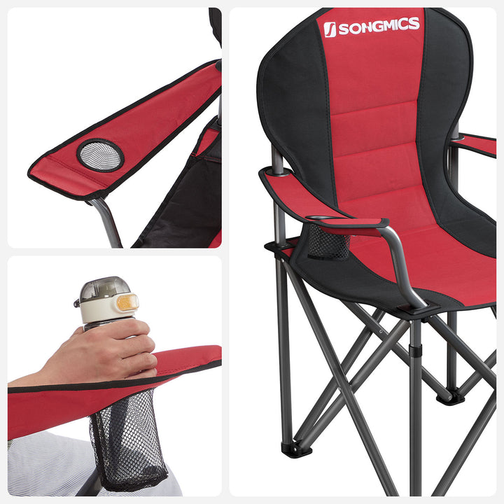 Folding Camping Chair with Cup Holder