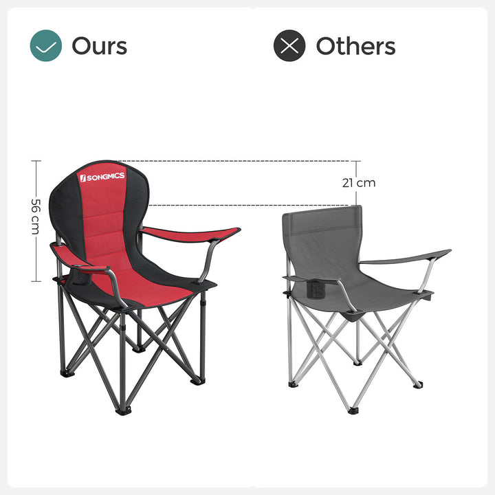 Folding Camping Chair with Cup Holder