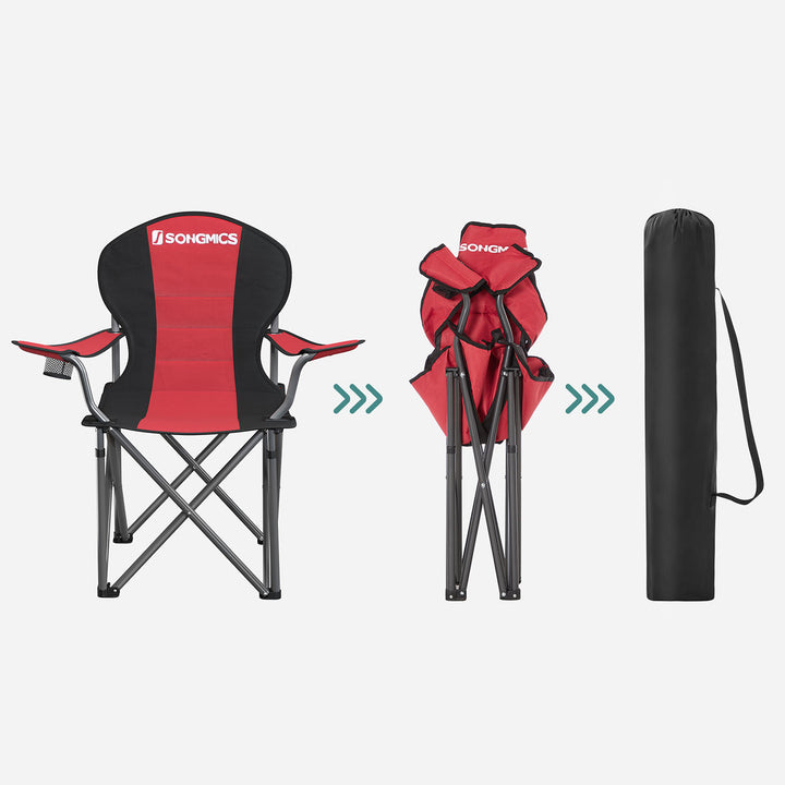 Folding Camping Chair with Cup Holder