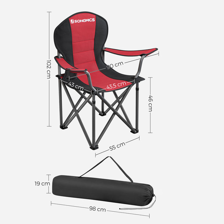 Folding Camping Chair with Cup Holder