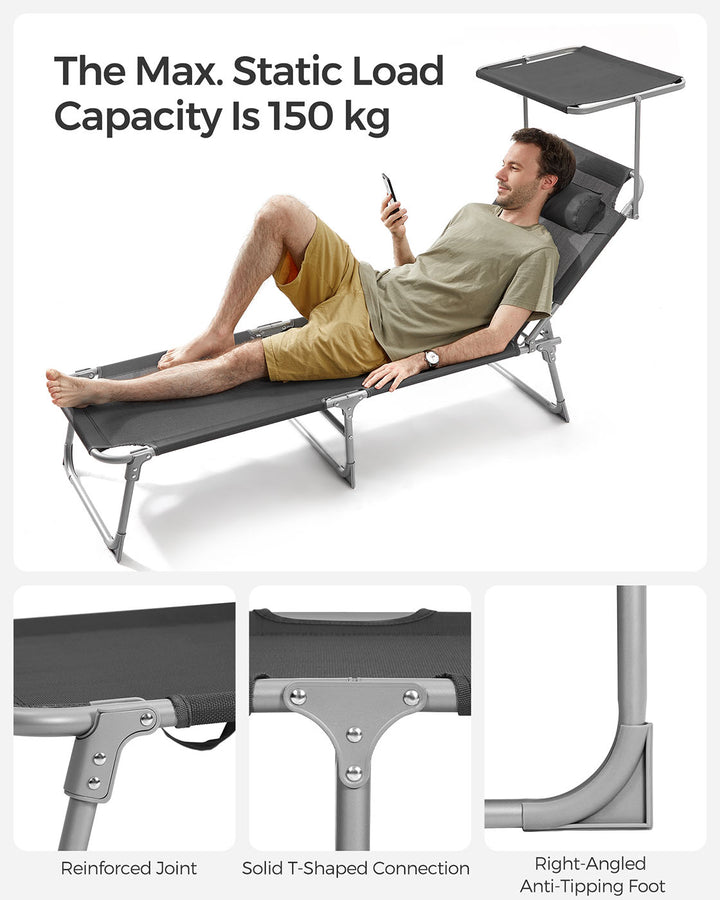 Sun Lounger for Garden