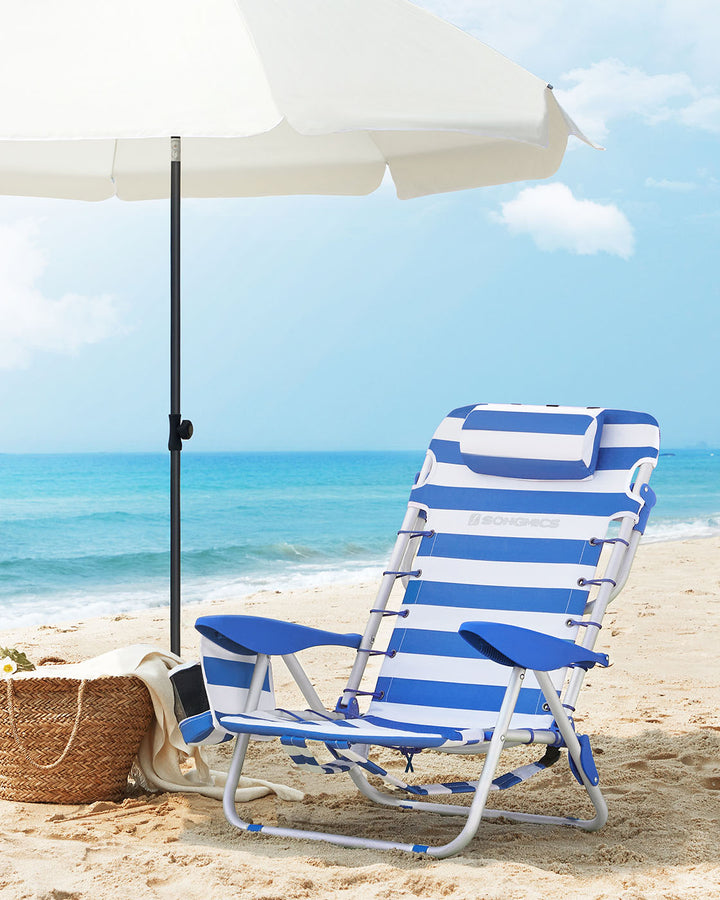 Beach Chair with Pillow