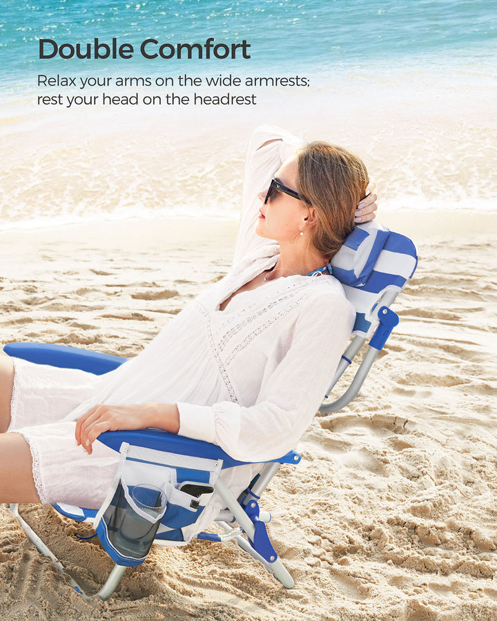 Beach Chair with Pillow