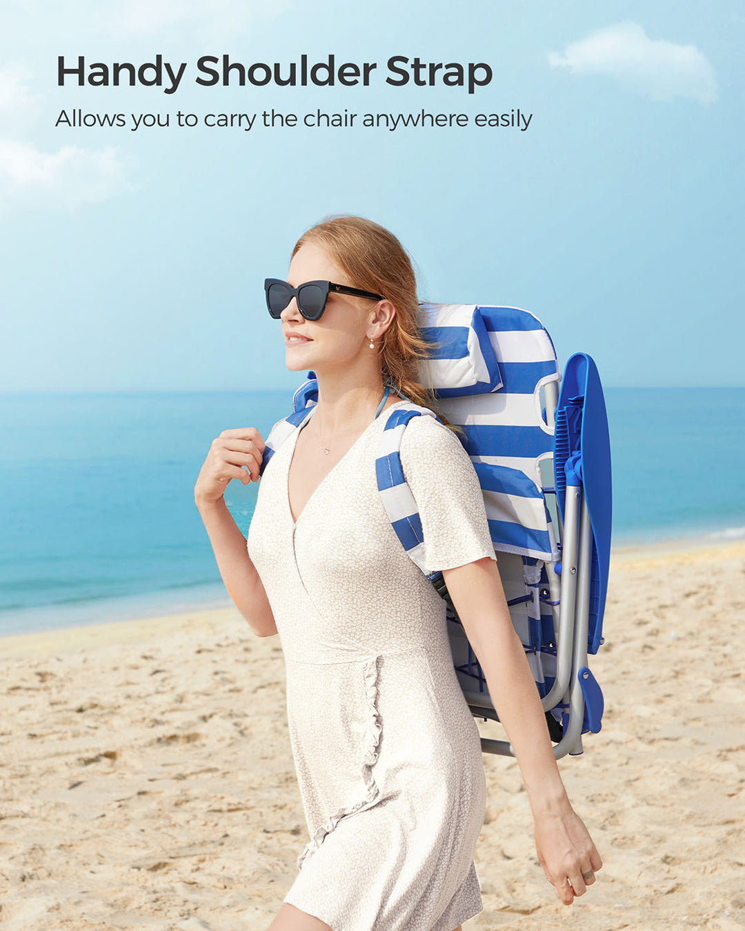 Beach Chair with Pillow