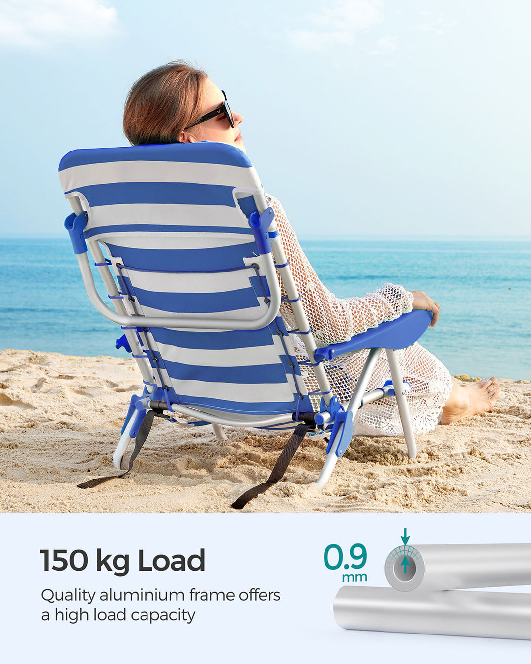 Beach Chair with Pillow