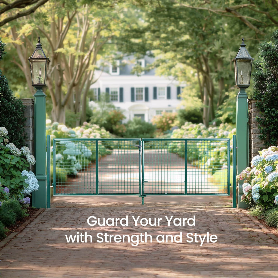 Lockable Metal Garden Gate