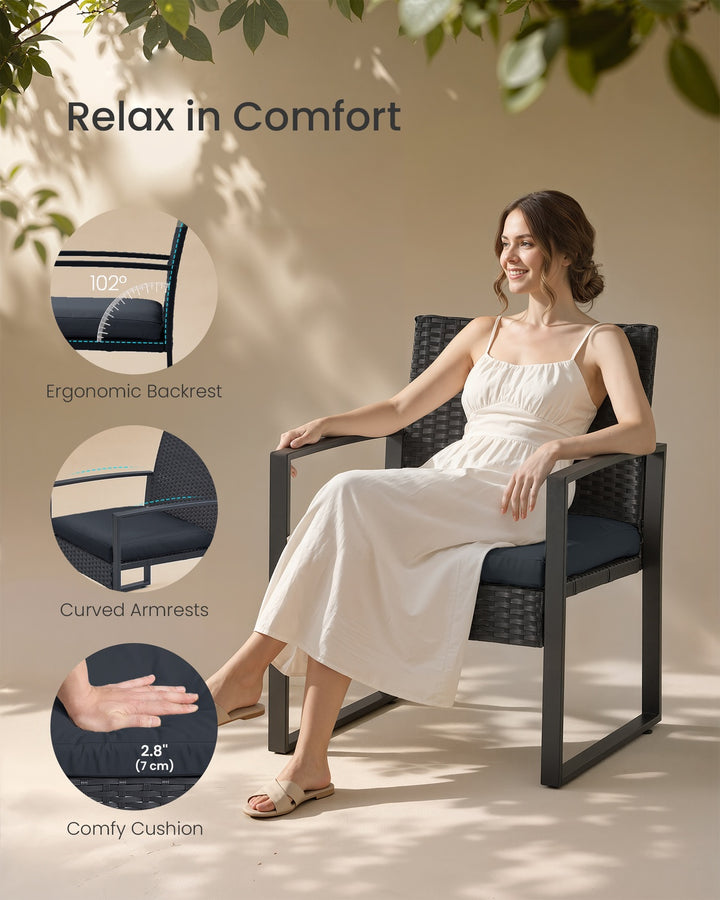 3-Piece Outdoor Furniture Sets