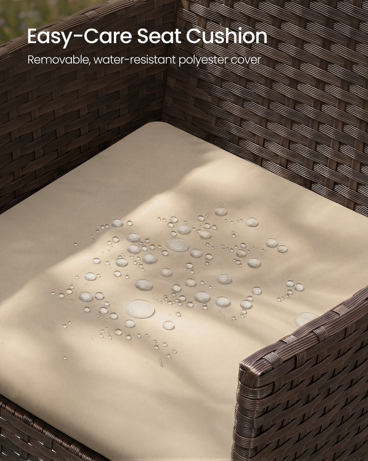 Garden Furniture Set with Coffee Table
