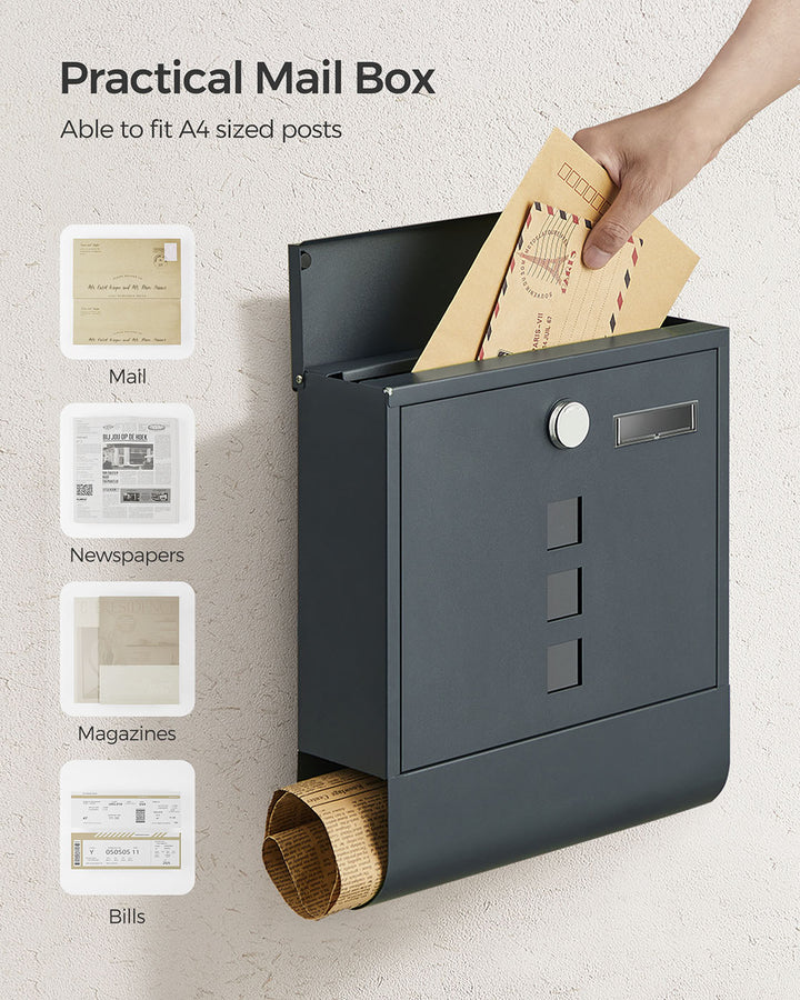 Wall-Mounted Mailbox