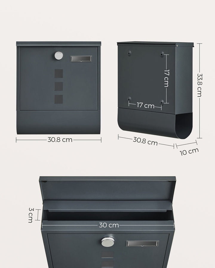 Wall-Mounted Mailbox