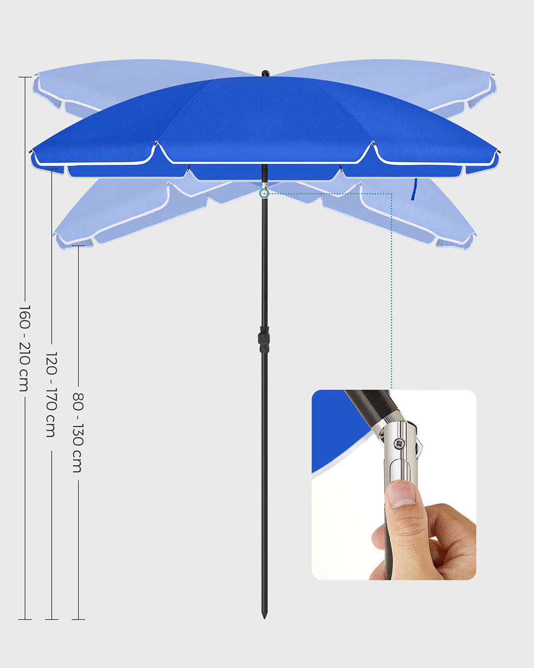 Sun Protection Beach Umbrella
