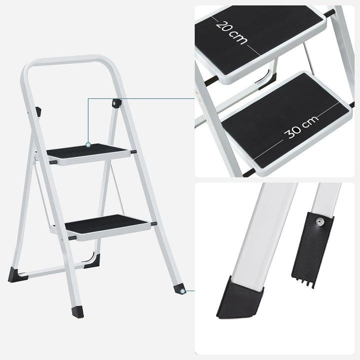 Portable 2 Step Ladder