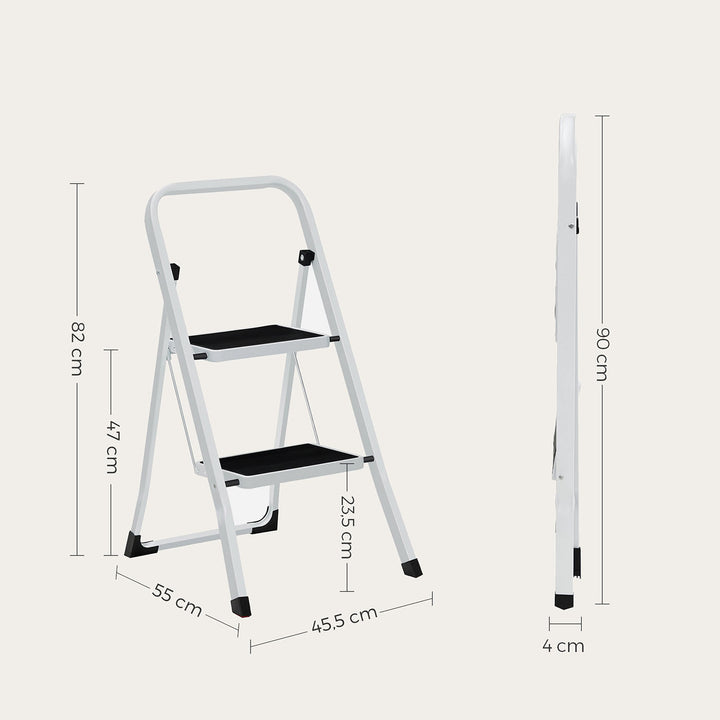 Portable 2 Step Ladder