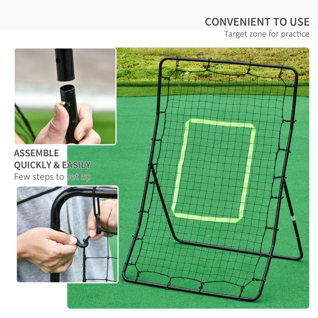 Rebounder Net Playback Soccer Football Game Spot Target Ball Rebounders Training Equipment Play Teaching