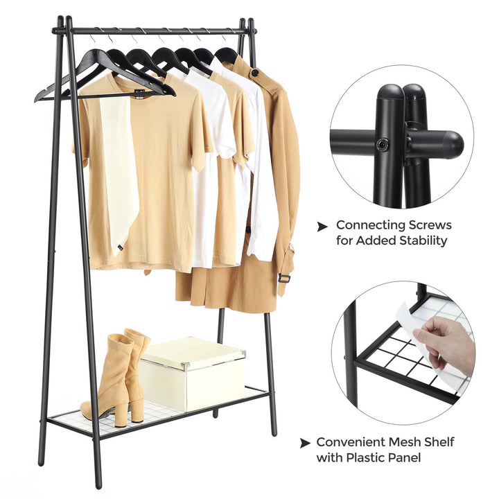 Single Rod Garment Rack