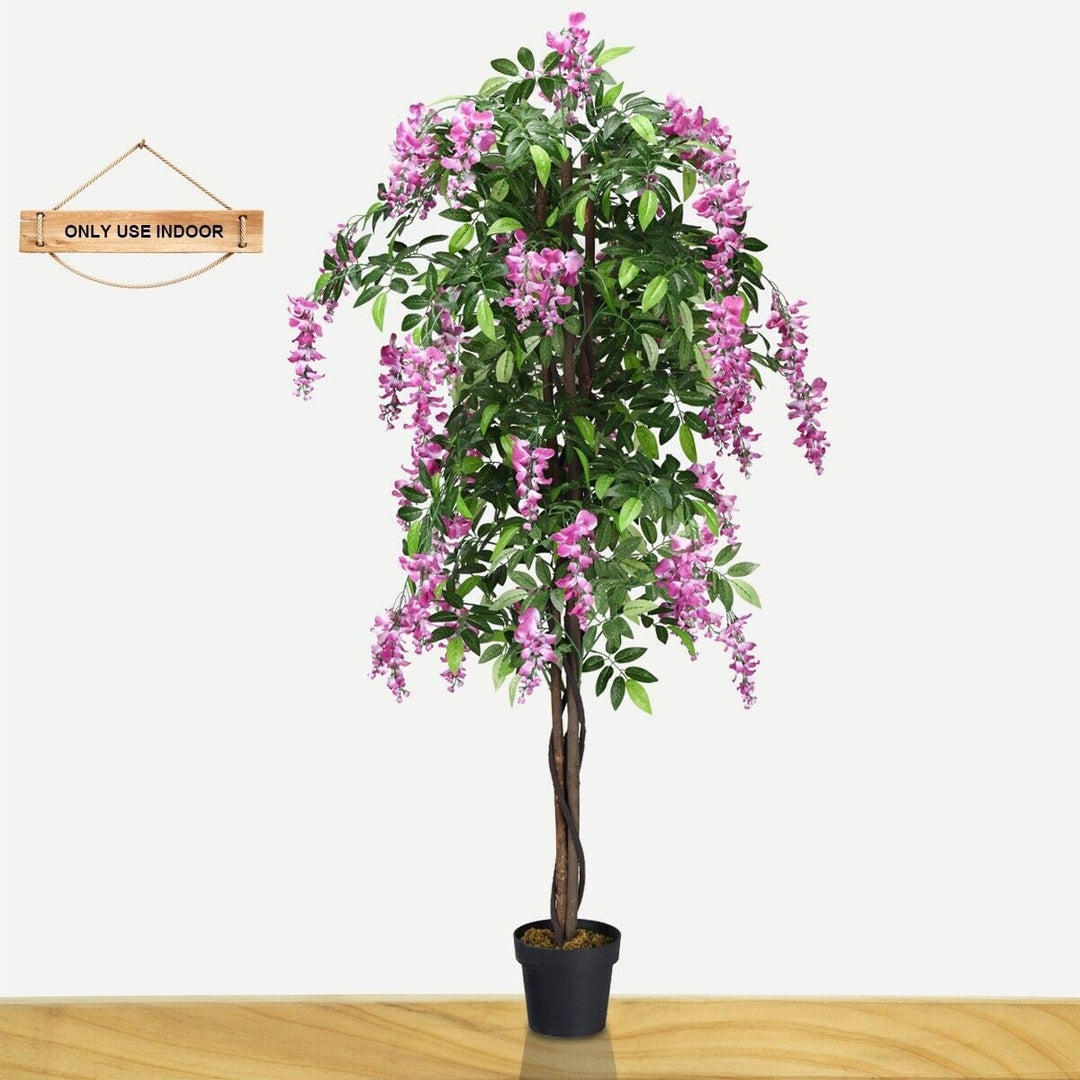 Ficus Artificial Tree for Living Room Office Decor
