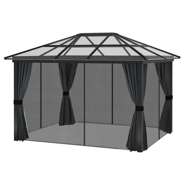 Hardtop Gazebo with Aluminium Frame and UV resistant roof