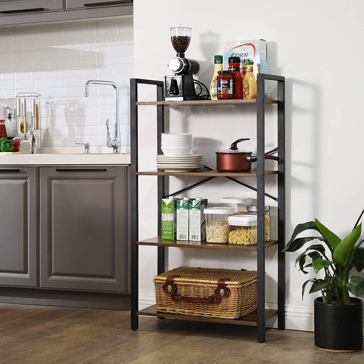 Industrial Ladder shelf Bookcase