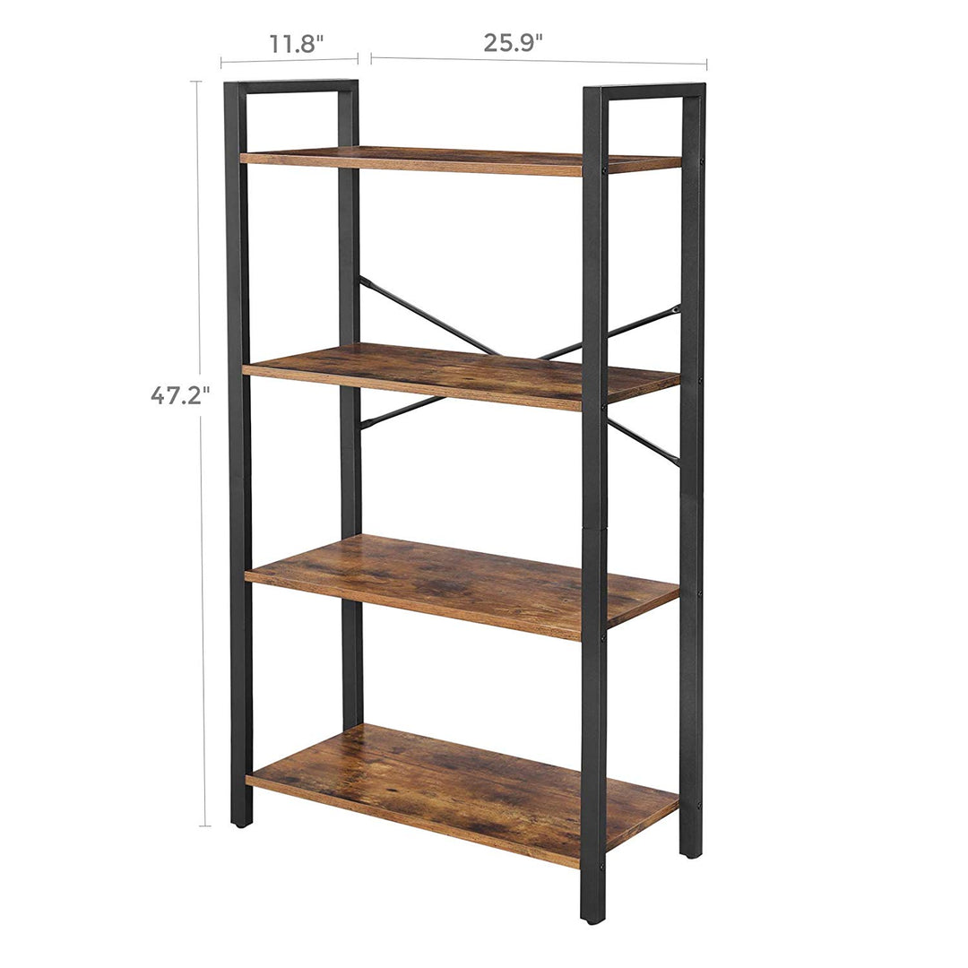 Industrial Ladder shelf Bookcase