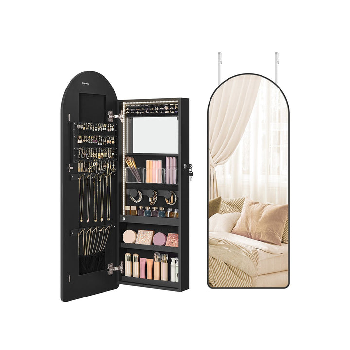 Wide Jewelry Organizer - Ink Black