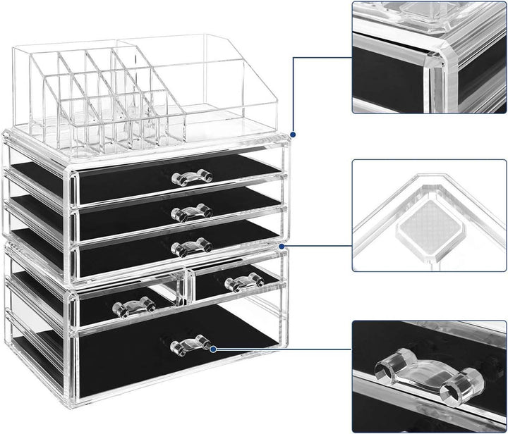 Stackable Makeup Organiser