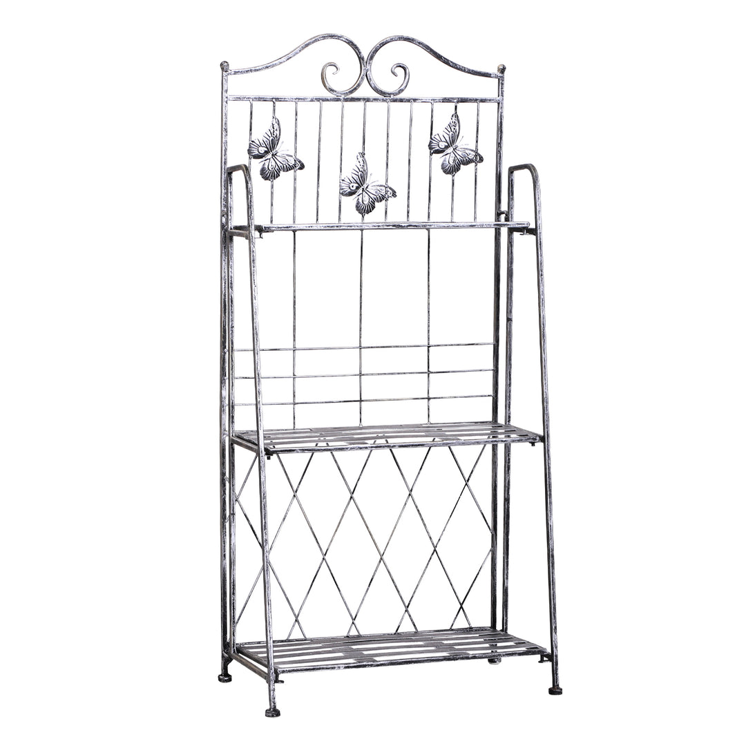 Indoor Outdoor Freestanding 3-Tier Garden Plant Stand