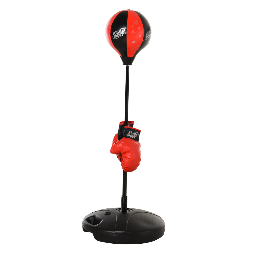 Boxing Punch Ball Set Ф38x78-120cm Fighting Game 360 Degree Rebound Spring PP PVC Adjustable Teenager