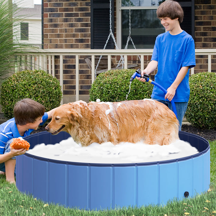 140 x 30H cm Pet Swimming Pool-Blue