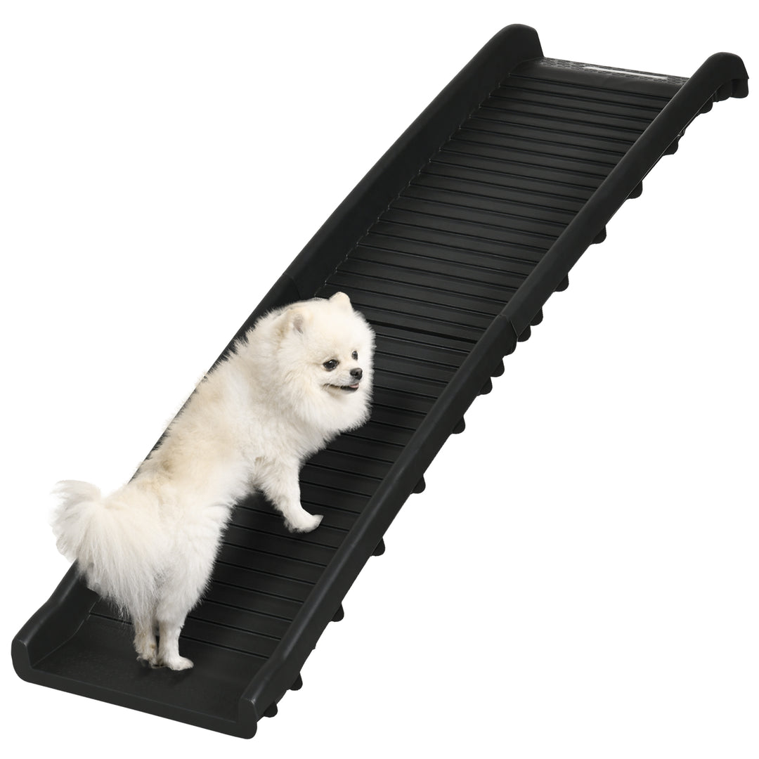 Folding Pet Ramp, Dog Ramps for Cars Trucks SUVs, Portable Non-slip, 155 x 39 x 14 cm