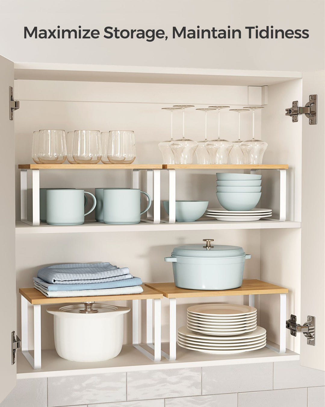Kitchen Counter Shelves Set