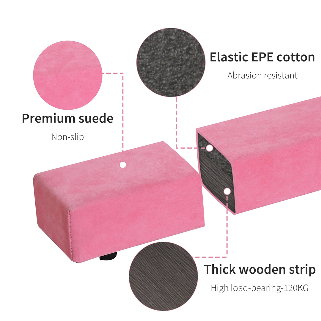 Balance Beam Trainer, 2.1 m-Pink