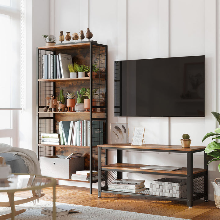 S-Shaped Hooks Bookcase