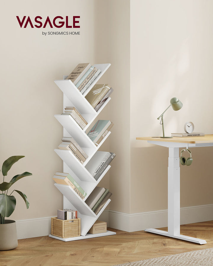 8 Tier Tree Bookshelf