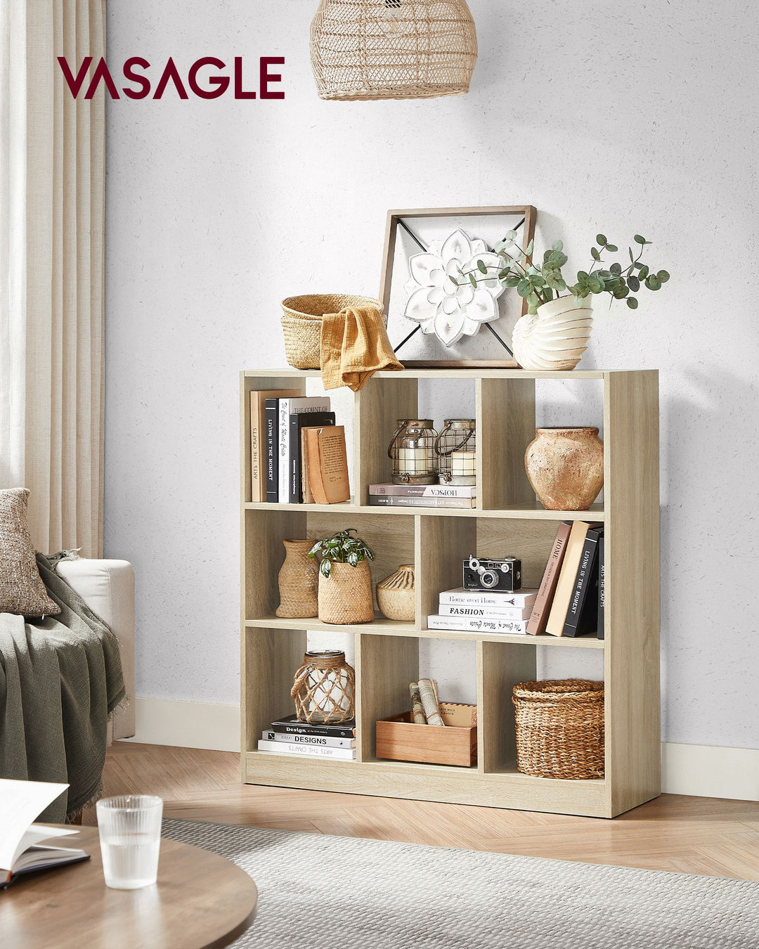 Wooden Display Bookcase