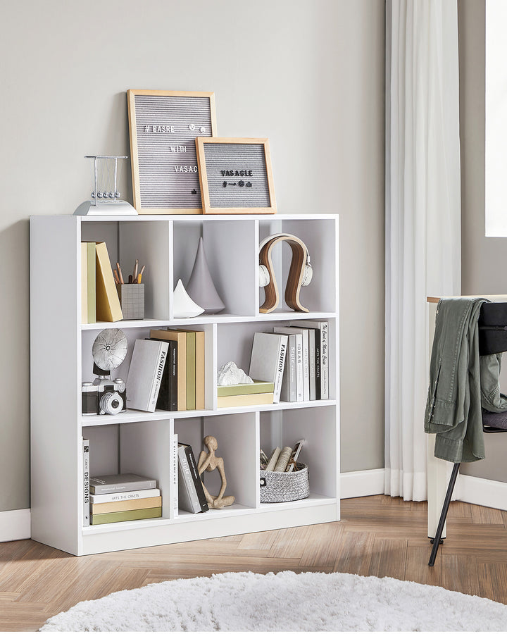 Wooden Free Standing Bookcase