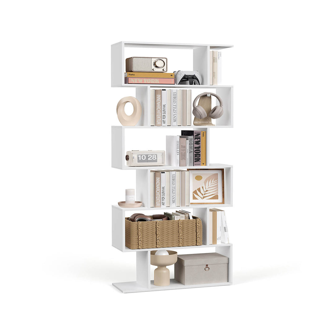 Wooden Cube Display Shelf