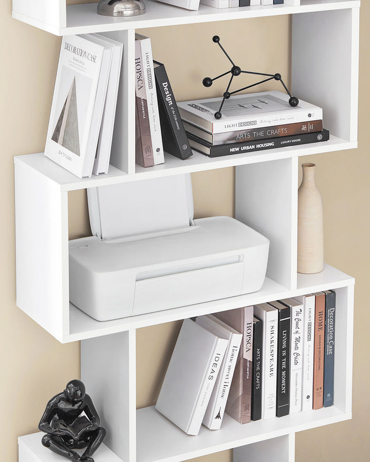 Wooden Cube Display Shelf