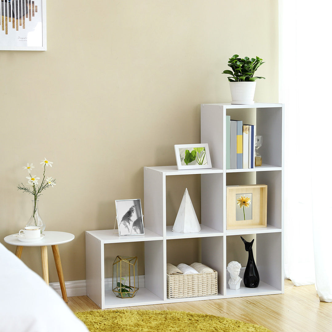 6 Cubes Staircase Shelf