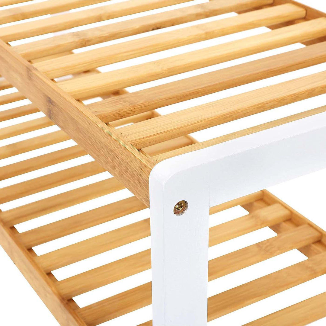 2-Tier Bamboo Rack