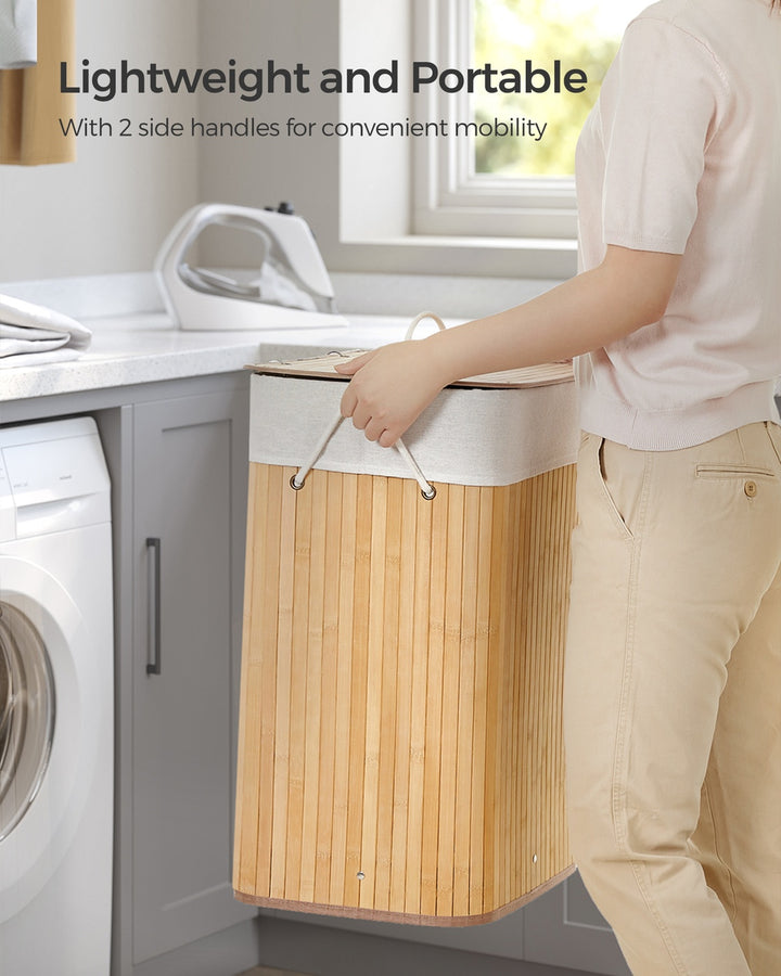 Bamboo Laundry Hamper