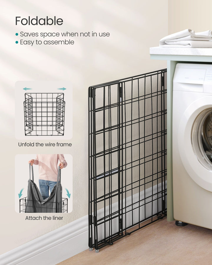 34.3 Gal. (130L) Laundry Basket - Dove Gray