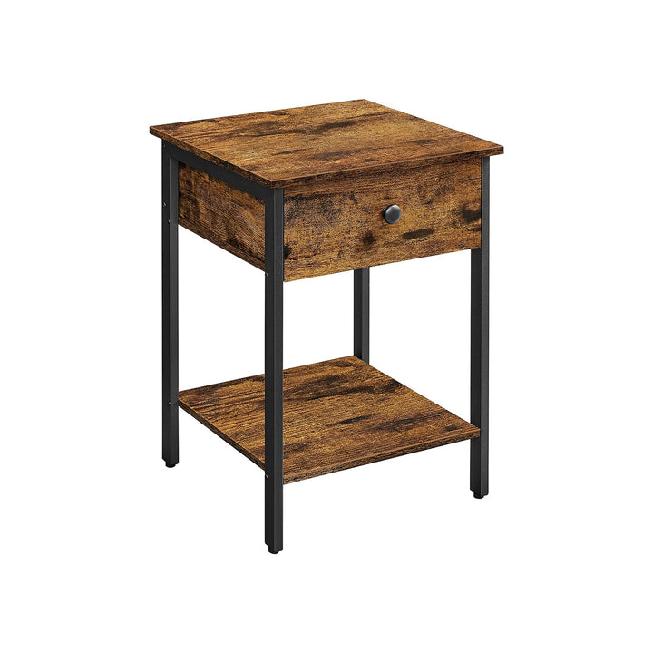 Rustic Brown Nightstand