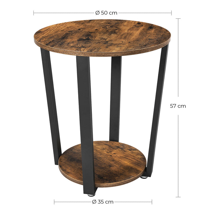 Round Sofa Table