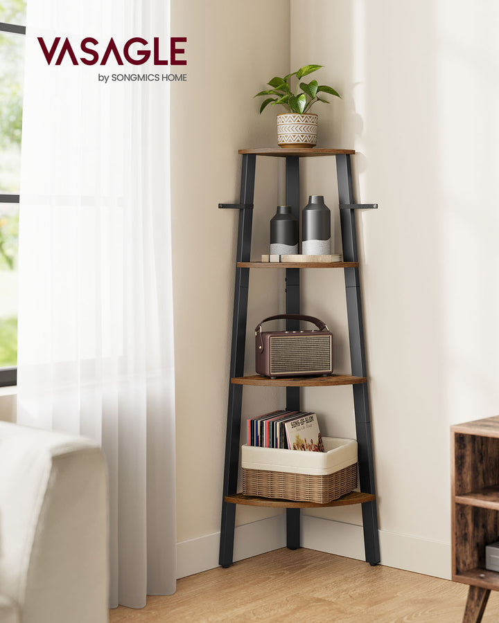Antique Corner Shelf Rack