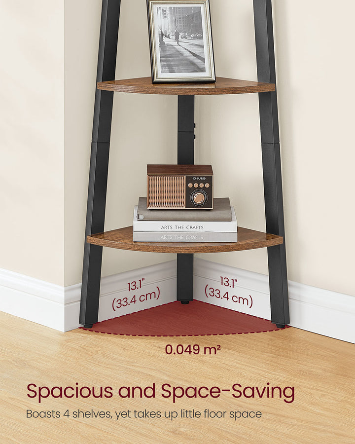 Antique Corner Shelf Rack